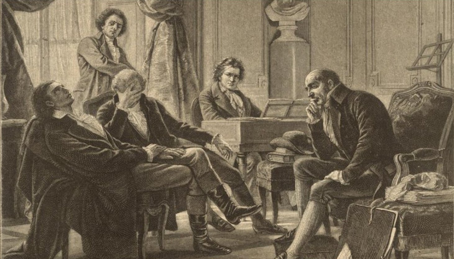 Beethoven v salonu